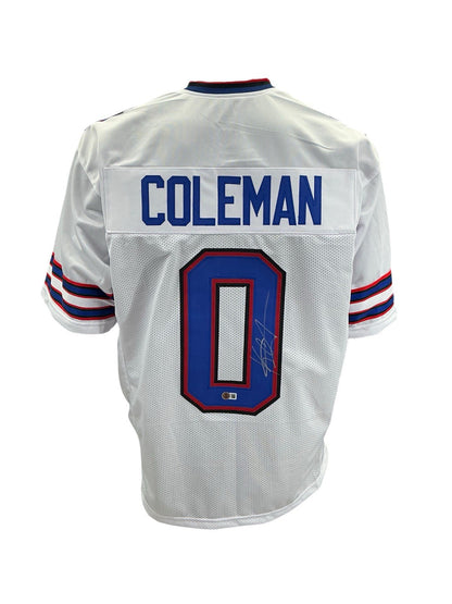 Keon Coleman Signed Autographed Bills Jersey Beckett COA