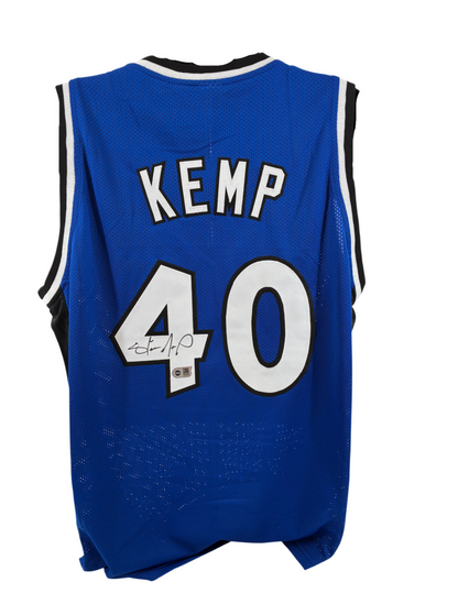 Shawn Kemp Signed Autographed Magic Custom Jersey SWAU COA