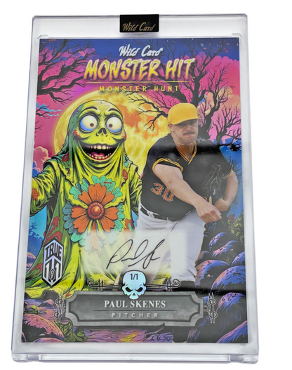Paul Skenes Wild Card Monster Hit Monster Hunt 2025 Trading Card 1 of 1