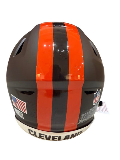 Quinshon Judkins Signed Autographed Browns Authentic Speed Flex Swau COA