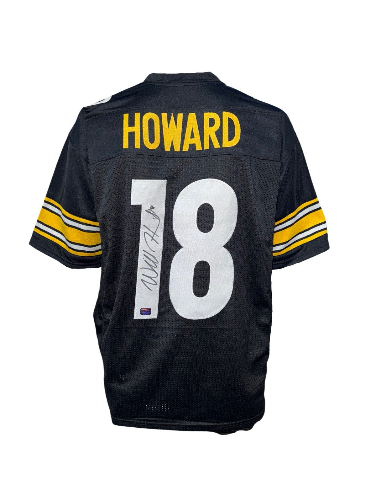 Will Howard Signed Autographed Steelers Custom Jersey PROVA COA