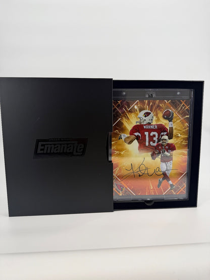 Kurt Warner Signed Autographed Cardinals 8x10 Fanatics Emanate Authentic