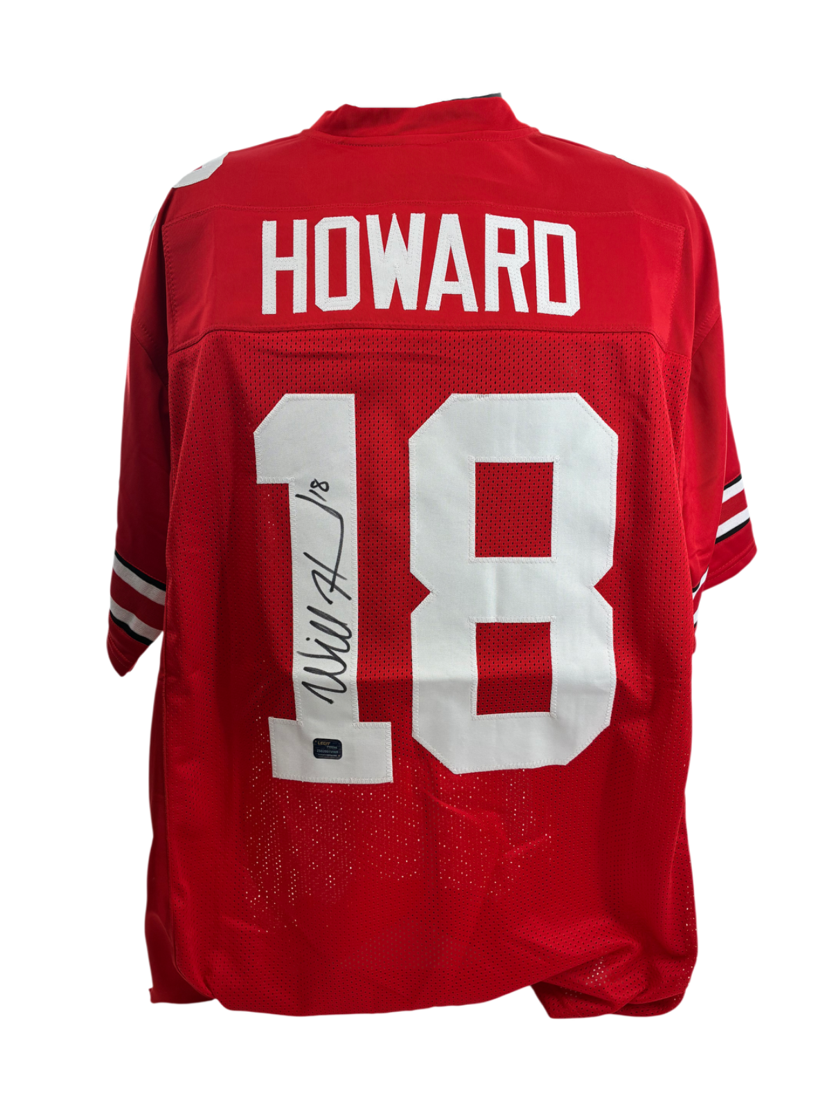 Will Howard Signed Autographed Buckeyes Custom Jersey PROVA COA