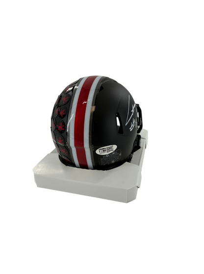 Chris Henry Jr Signed Autographed Buckeyes Speed Mini Helmet Prime Time Witness