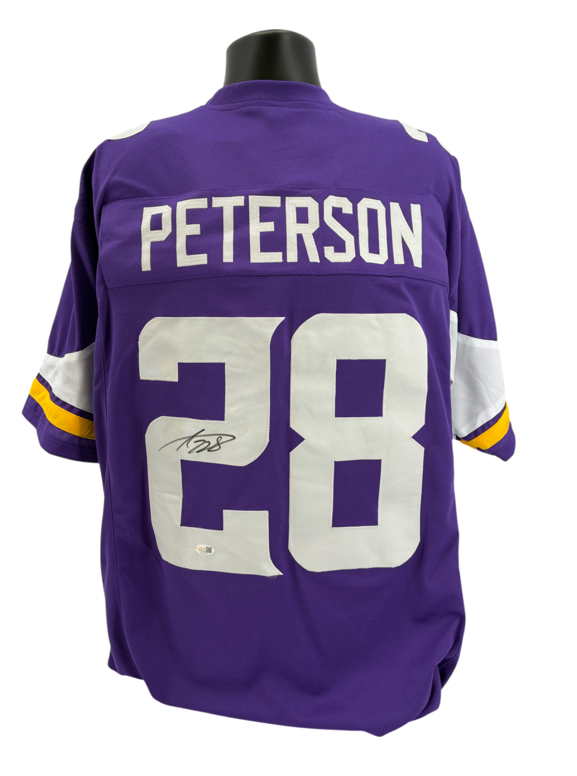 Adrian Peterson Signed Autographed Vikings Custom Jersey JSA COA