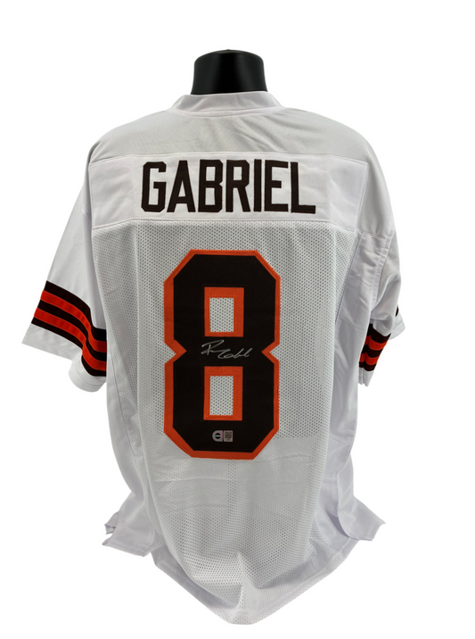 Dillon Gabriel Signed Autographed Browns Custom Jersey SWAU COA