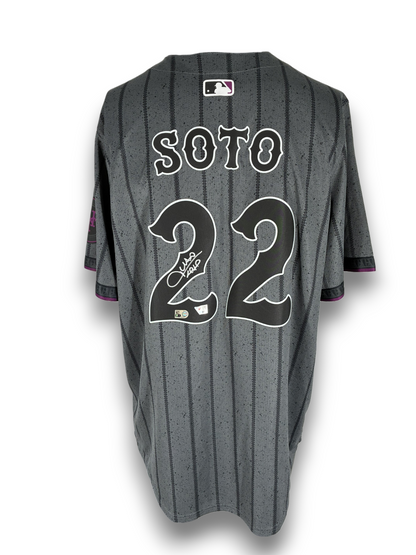 Juan Soto Signed Autographed Yankees Authentic MLB Jersey Fanatics Authentic