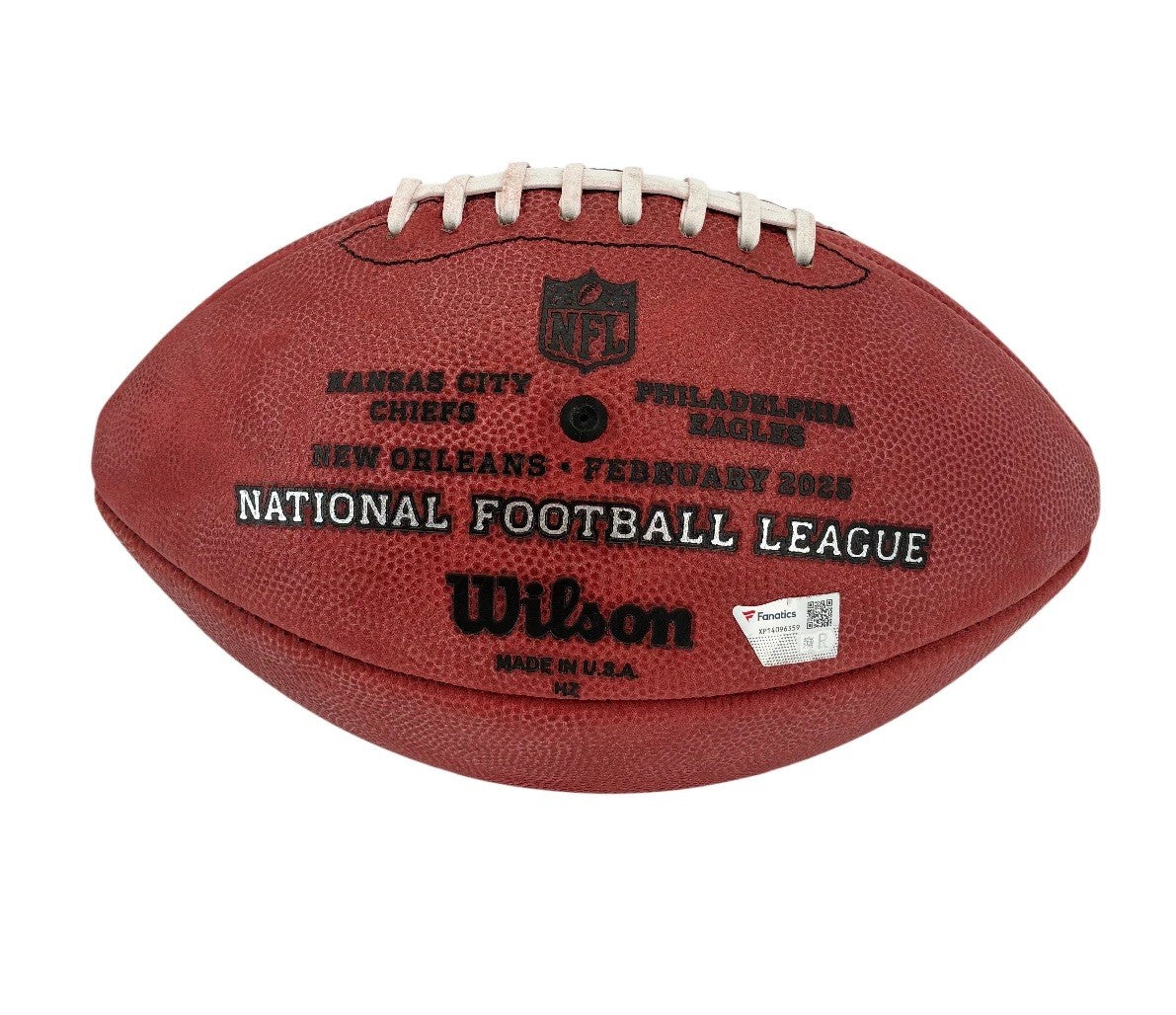 Jalen Hurts Signed Autographed Eagles Super Bowl LIX Football Fanatics Authentic