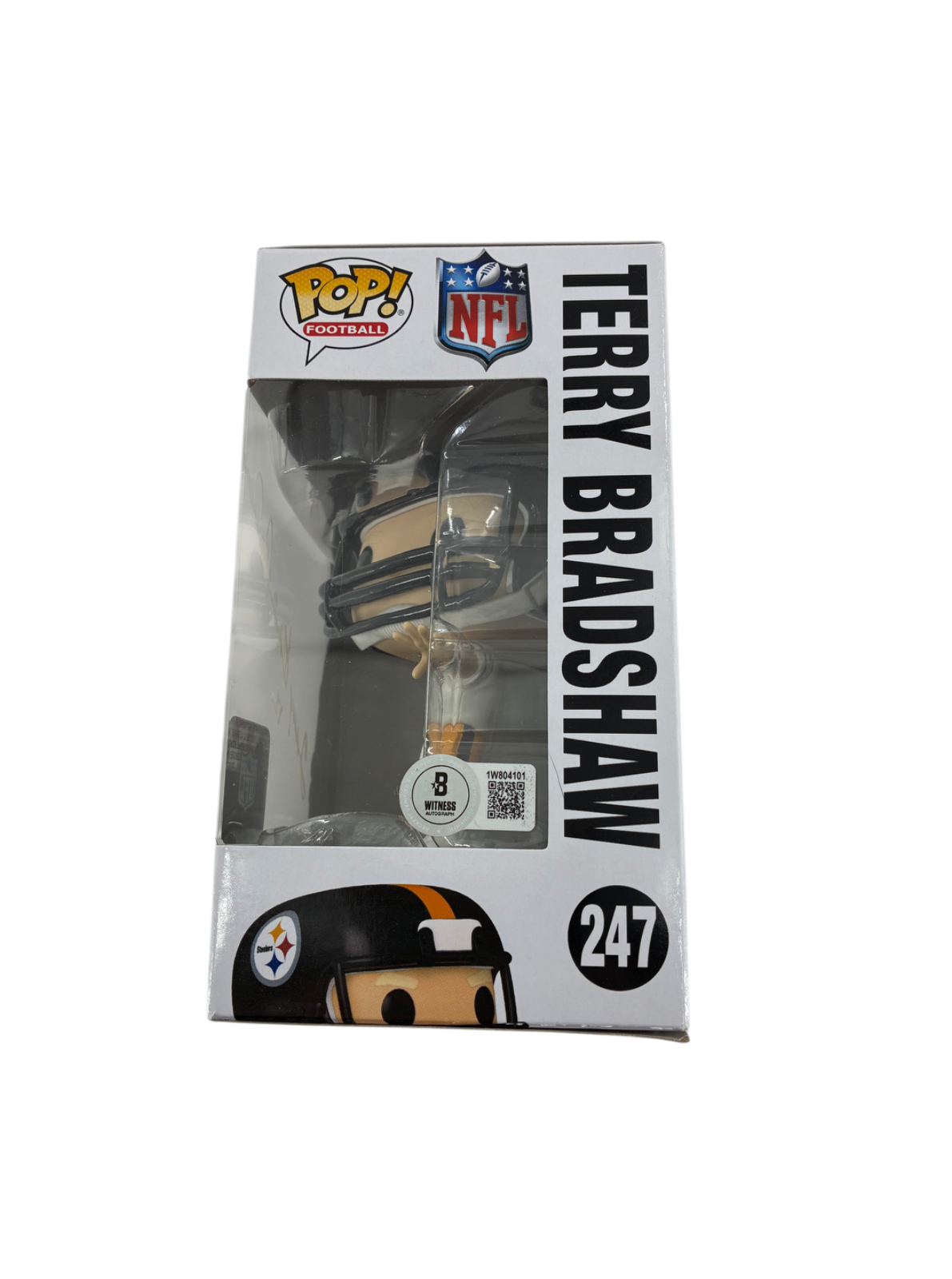 Terry Bradshaw Signed Autographed Steelers Funk Pop 247 BAS COA