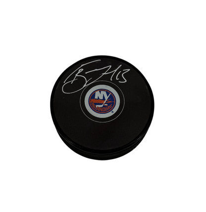 Mat Barzal Signed Autographed NHL Islanders Puck Fanatics Authentic
