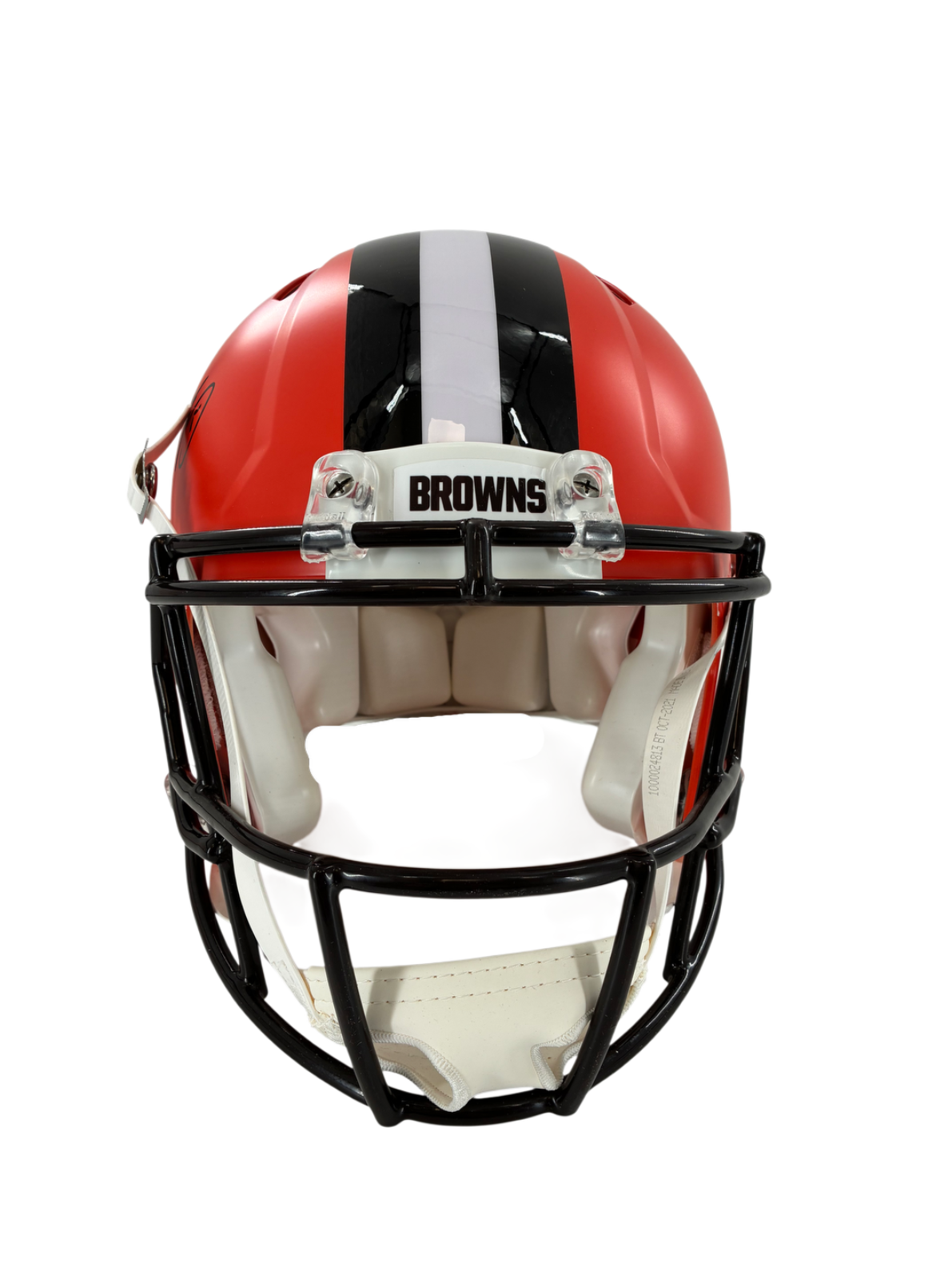 Myles Garrett Signed Autographed Browns Full Size Speed Flex Helmet BAS COA