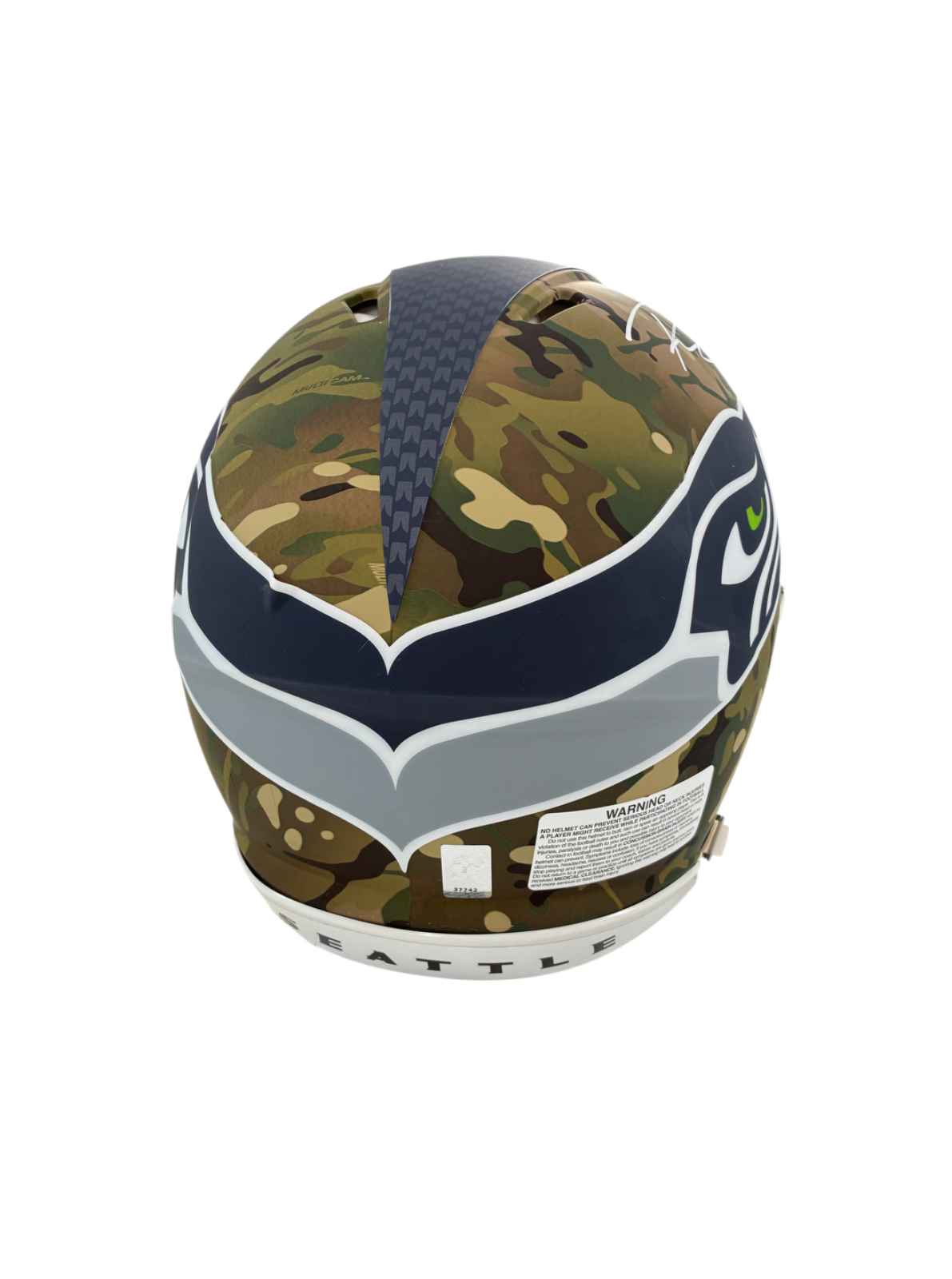 Russell Wilson Signed Autographed Seahawks S2S FS Authentic Helmet Mill Creek