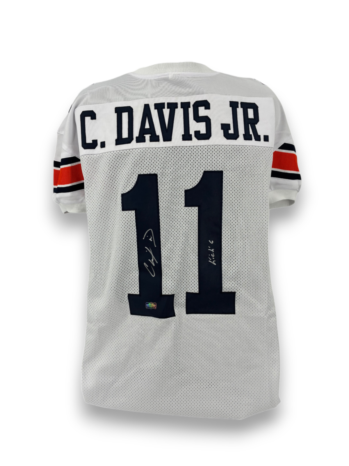 Chris Davis Jr Signed Autographed Tigers Custom White Jersey Radtke Sports