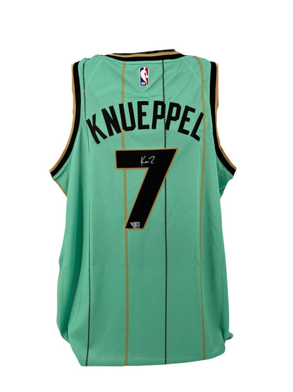 Kon Knueppel Signed Autographed Hornets Jersey Fanatics Authentic