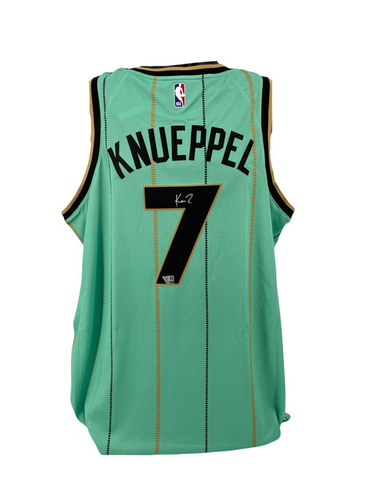 Kon Knueppel Signed Autographed Hornets Jersey Fanatics Authentic