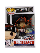 Load image into Gallery viewer, Tom Brady Signed Autographed Patriots Funko Pop! Fanatics COA
