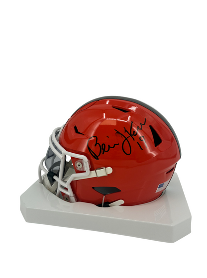 Bernie Kosar Signed Autographed Browns Speedflex Midi Helmet Prime Time Witness