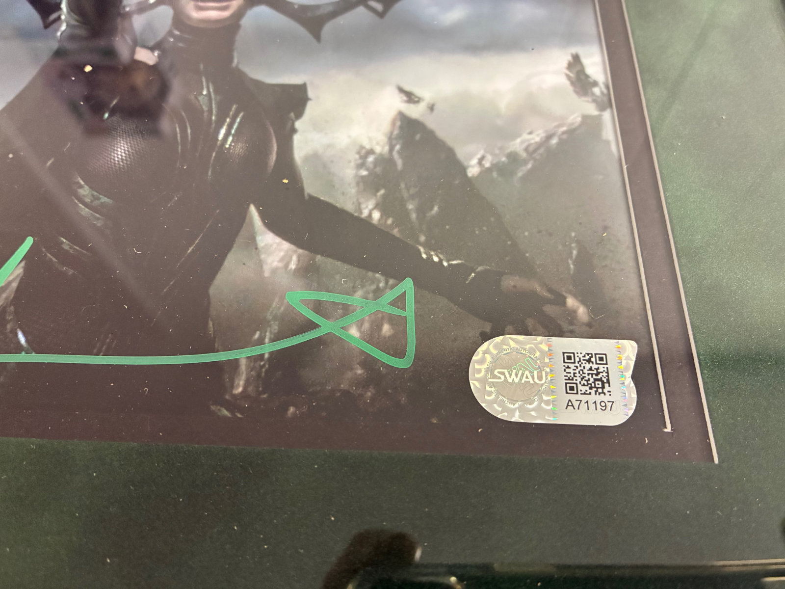 Cate Blanchett Signed Autographed Custom Framed 8x10 Thor Ragnarok Hela SWAU