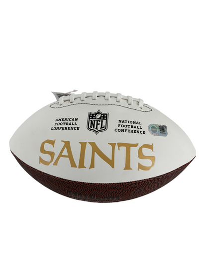 Ricky Williams Signed Autographed Saints Football SWAU COA