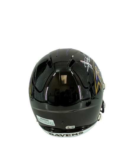 Rod Woodson Signed Autographed Ravens FS Replica Helmet BAS COA