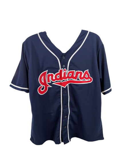 Sandy Alomar Jr. Signed Autographed Indians Custom Jersey PROVA COA