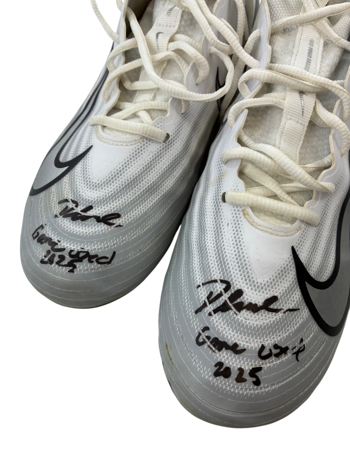 D’Andre Swift Signed Autographed Bears Game Used Nike Cleats JSA COA
