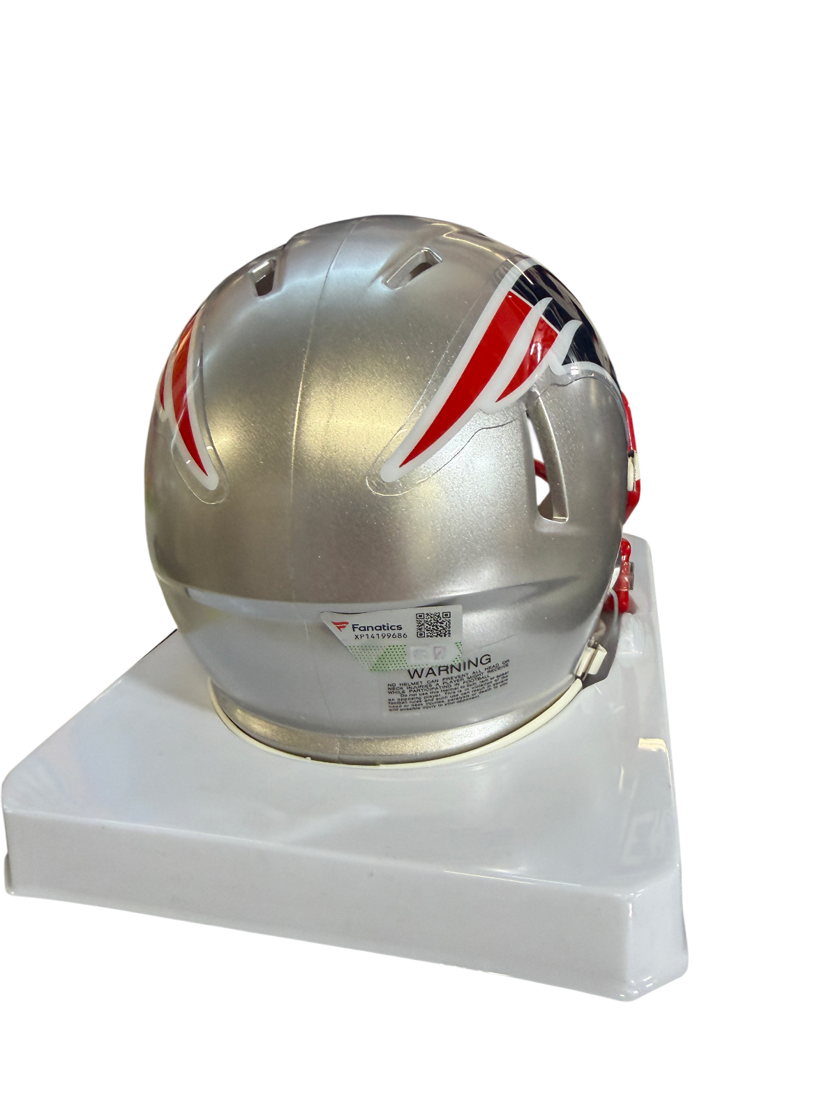 Drake Maye Signed Autographed Patriots Mini Helmet Fanatics Authenticated