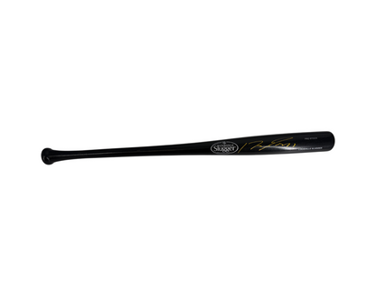 Jose Ramirez Signed Autographed Guardians LS Bat Yellow Auto Prime Time Witness
