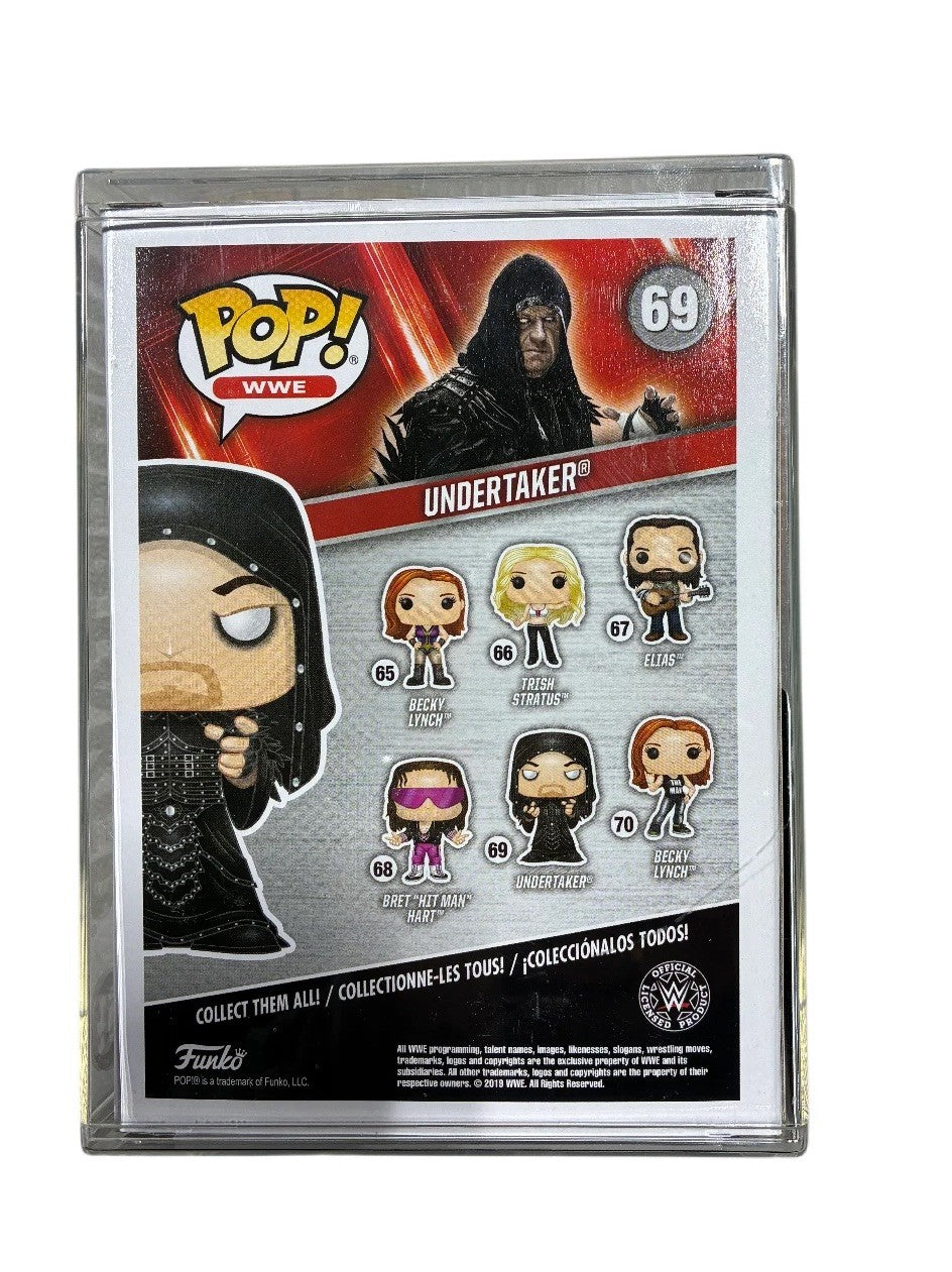 Undertaker WWE Signed #69 Fanatics Funko Pop! Figurine