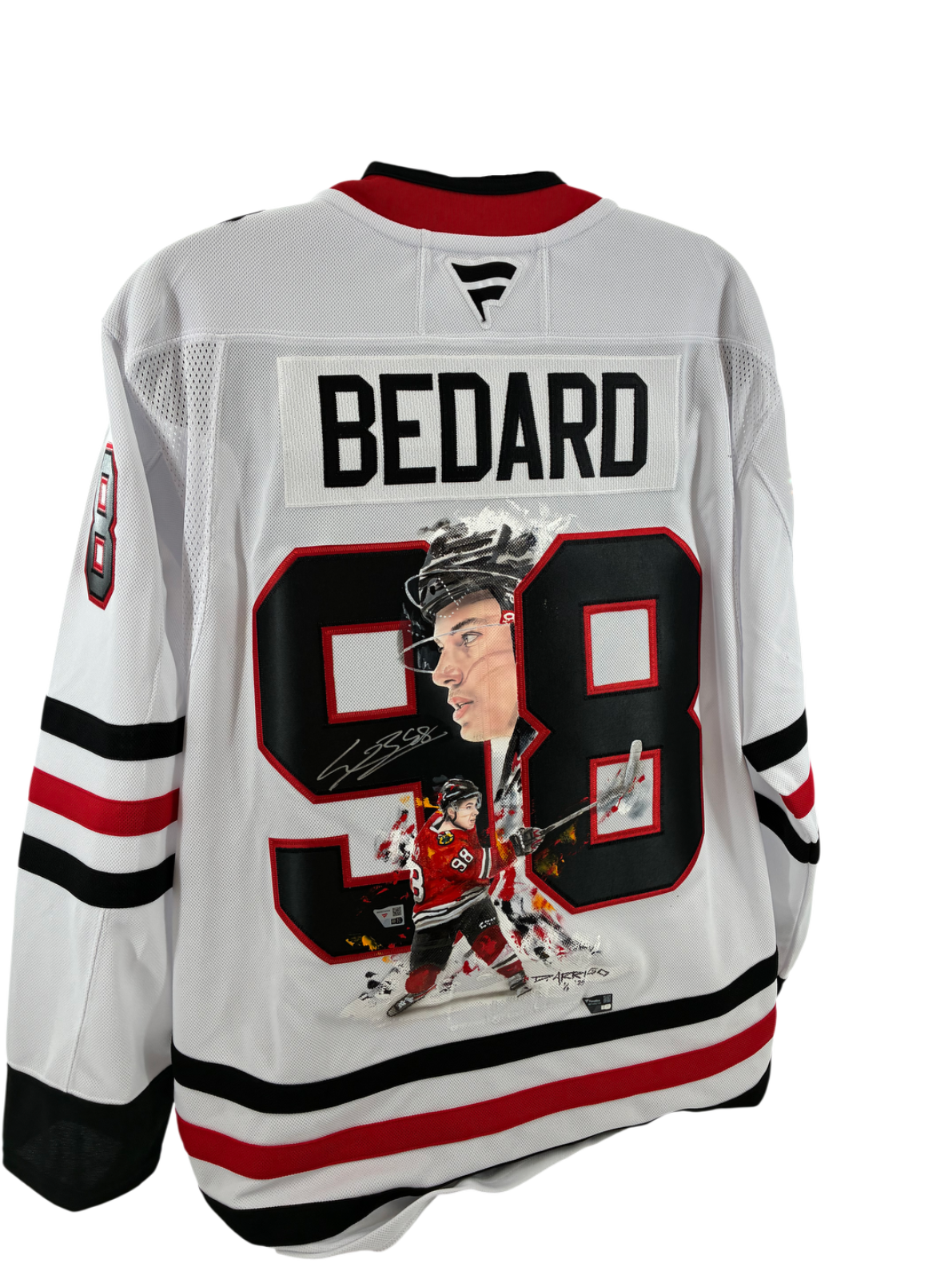Connor Bedard Signed Autographed Blackhawks Jersey NHL Fanatics