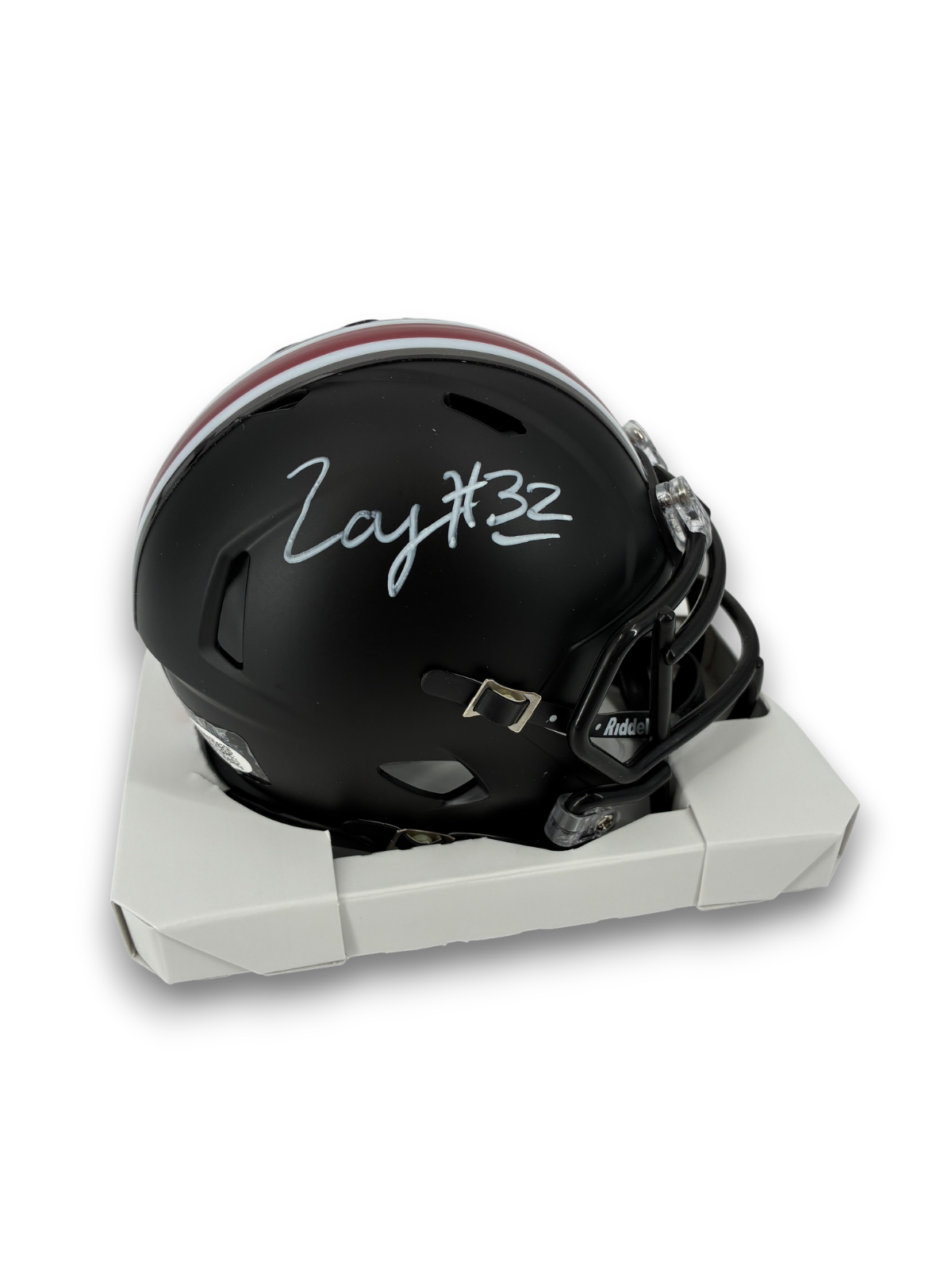 Isaiah West Signed Autographed Buckeyes Mini Helmet Prime Time Witness