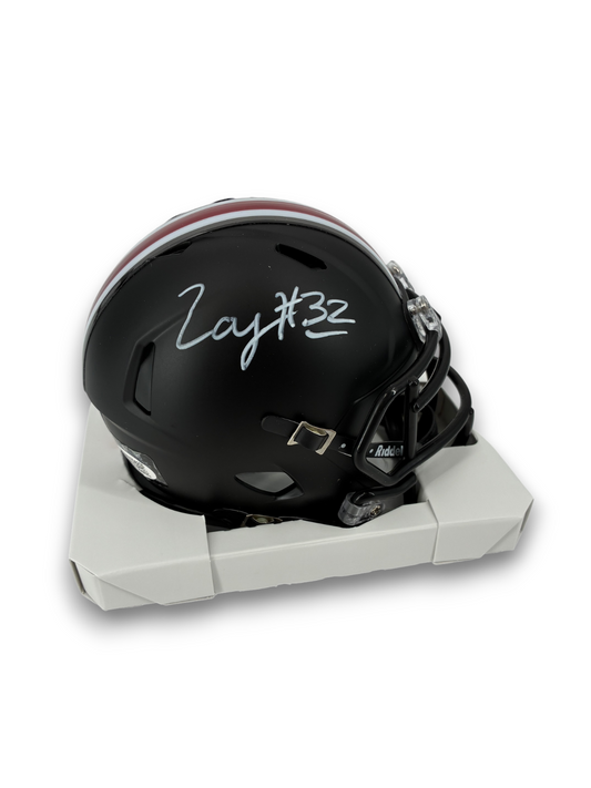 Isaiah West Signed Autographed Buckeyes Mini Helmet Prime Time Witness