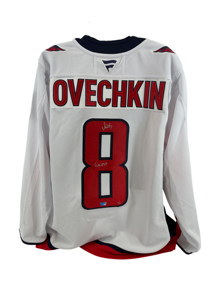 Alex Ovechkin Signed Autographed Capitals Jersey  NHL Fanatics