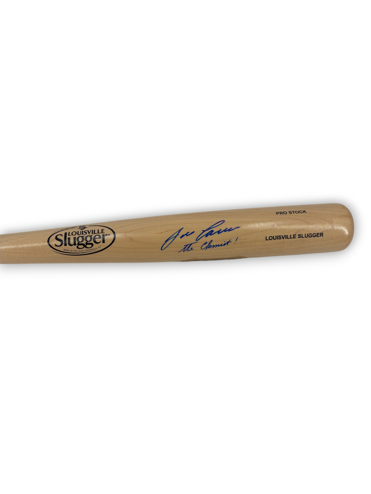 Jose Canseco Signed Autographed Louisville Slugger Baseball Bat Prime Time