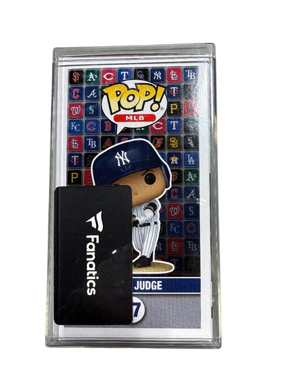 Aaron Judge Signed Autographed Yankees Funko Pop! Vinyl Figurine Fanatics / MLB