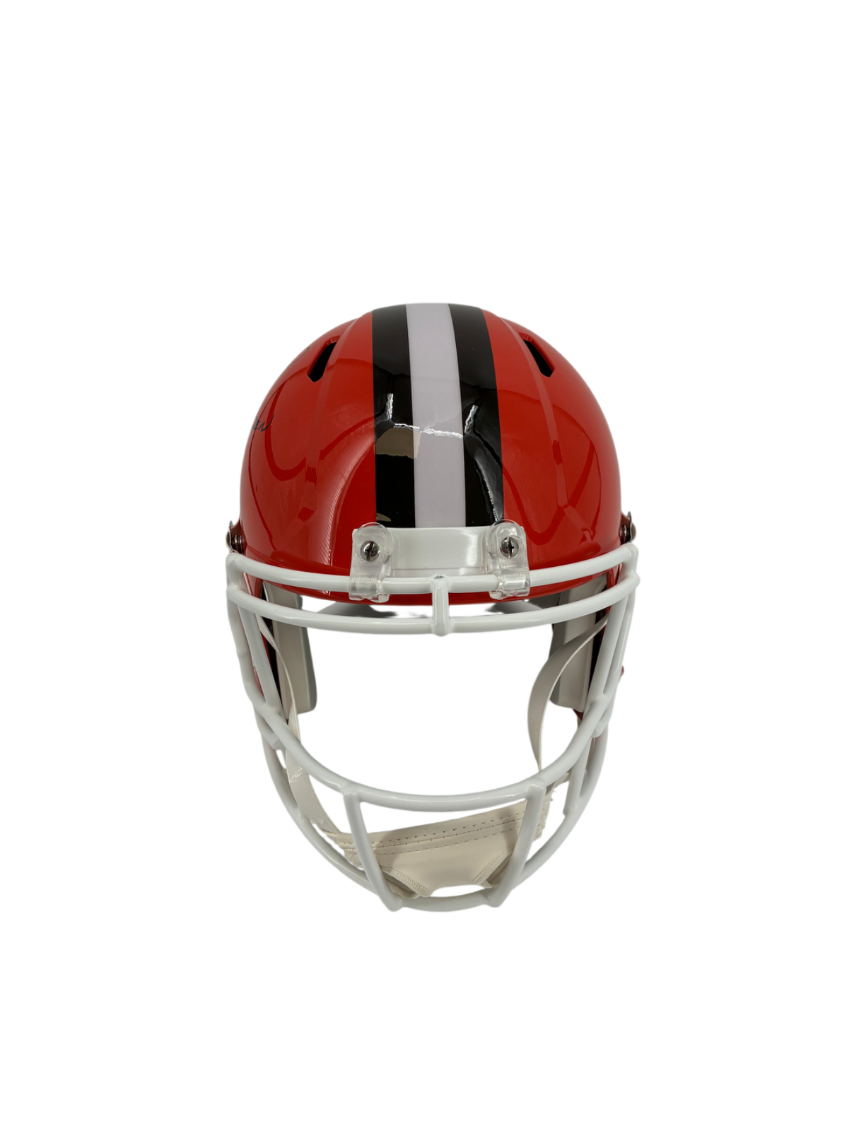 Denzel Ward Signed Autographed Inscribed Browns FS Replica Helmet Prime Time