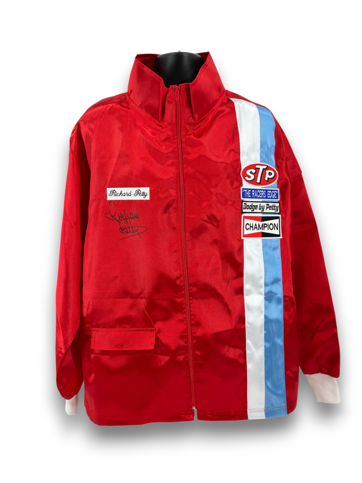 Richard Petty Signed Autographed Custom STP Red Racing Jacket Radtke Sports
