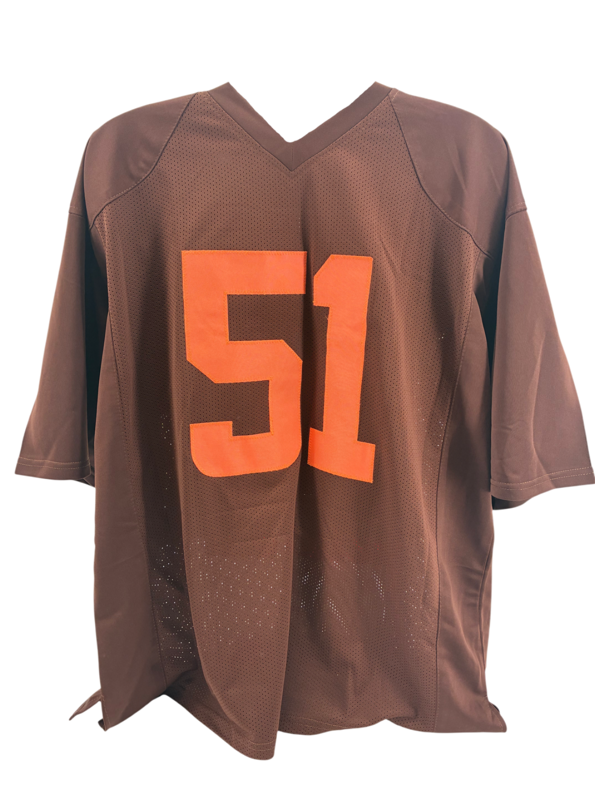 Micheal Hall Jr. Signed Autographed Browns Custom Jersey Prime Time Witness