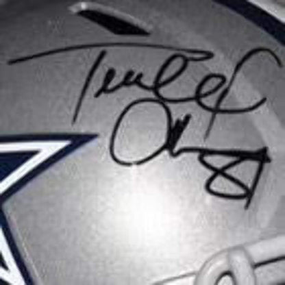 Dallas Cowboys Terrell Owens Hand Signed Autographed Full Size Replica Helmet wi