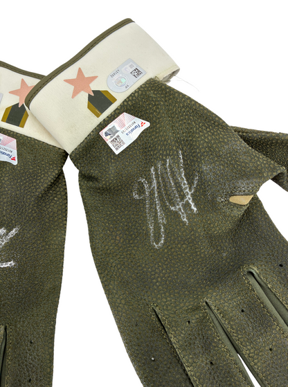 Anthony Rizzo Signed Autographed Yankees 2024 Game Used Batting Gloves Fanatics