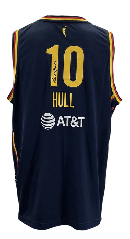 Lexie Hull Signed Autographed Indiana Fever Fanatics Fast Break Jersey Swau COA