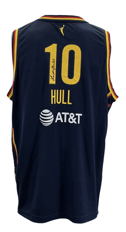 Lexie Hull Signed Autographed Indiana Fever Fanatics Fast Break Jersey Swau COA