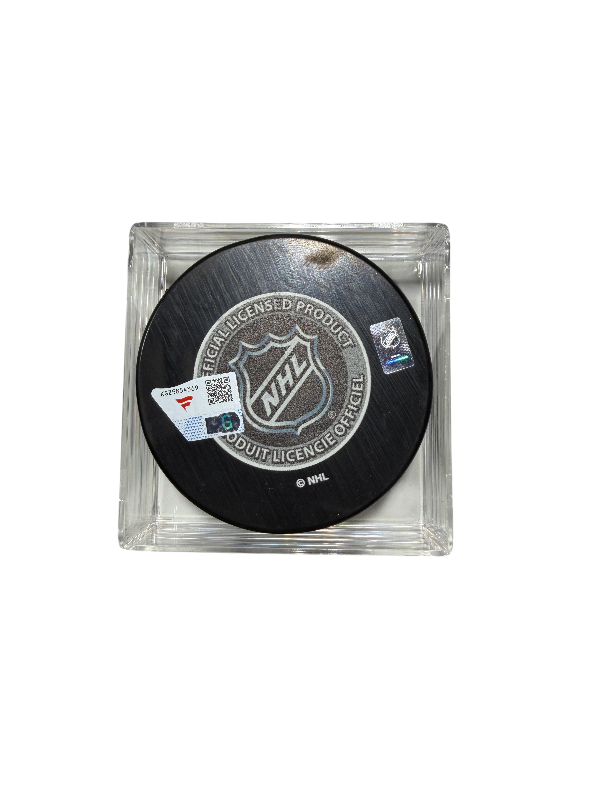 Mike Richter Signed Autographed Stanley Cup Puck NHL Rangers Fanatics UnderWraps