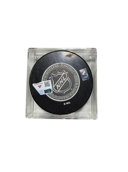 Mike Richter Signed Autographed Stanley Cup Puck NHL Rangers Fanatics UnderWraps