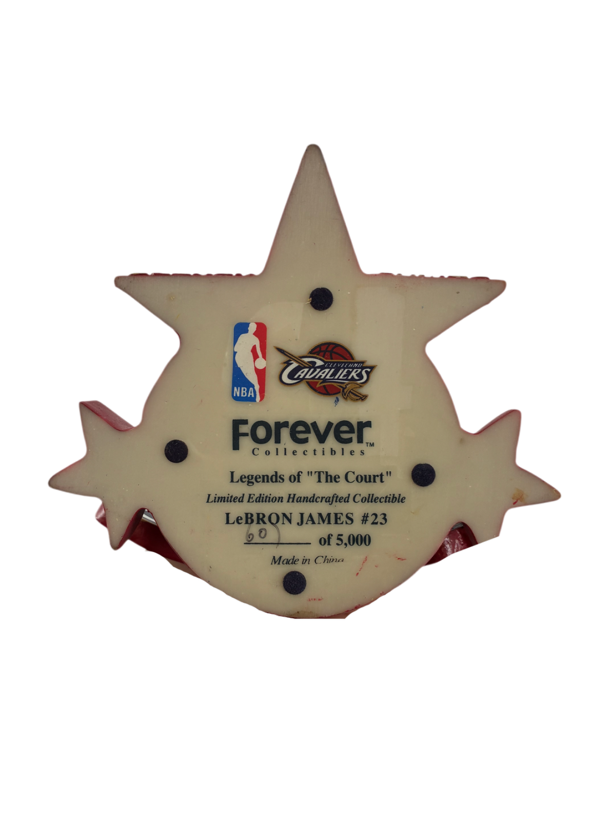 LeBron James Legends of the Court Bobblehead Forever Collectibles 601/5000