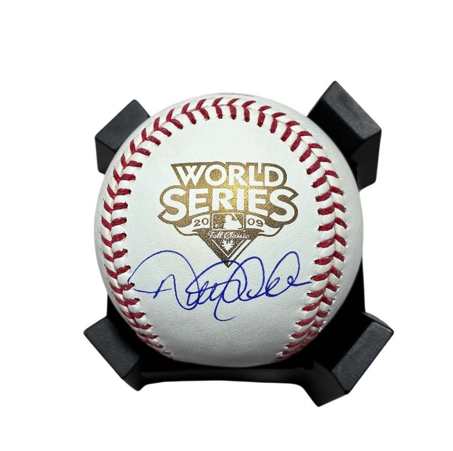 Derek Jeter Signed Autographed MLB Yankees 09 World Series Ball Fanatics / MLB
