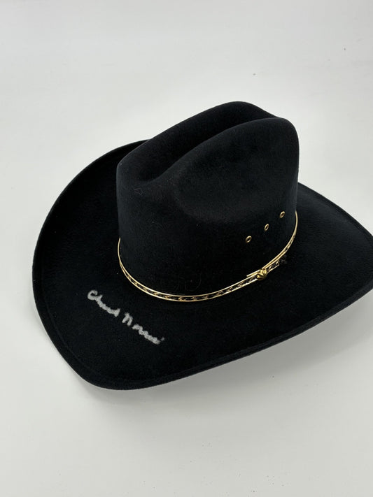 Chuck Norris Signed Autographed Cowboy Hat Radtke Sports COA