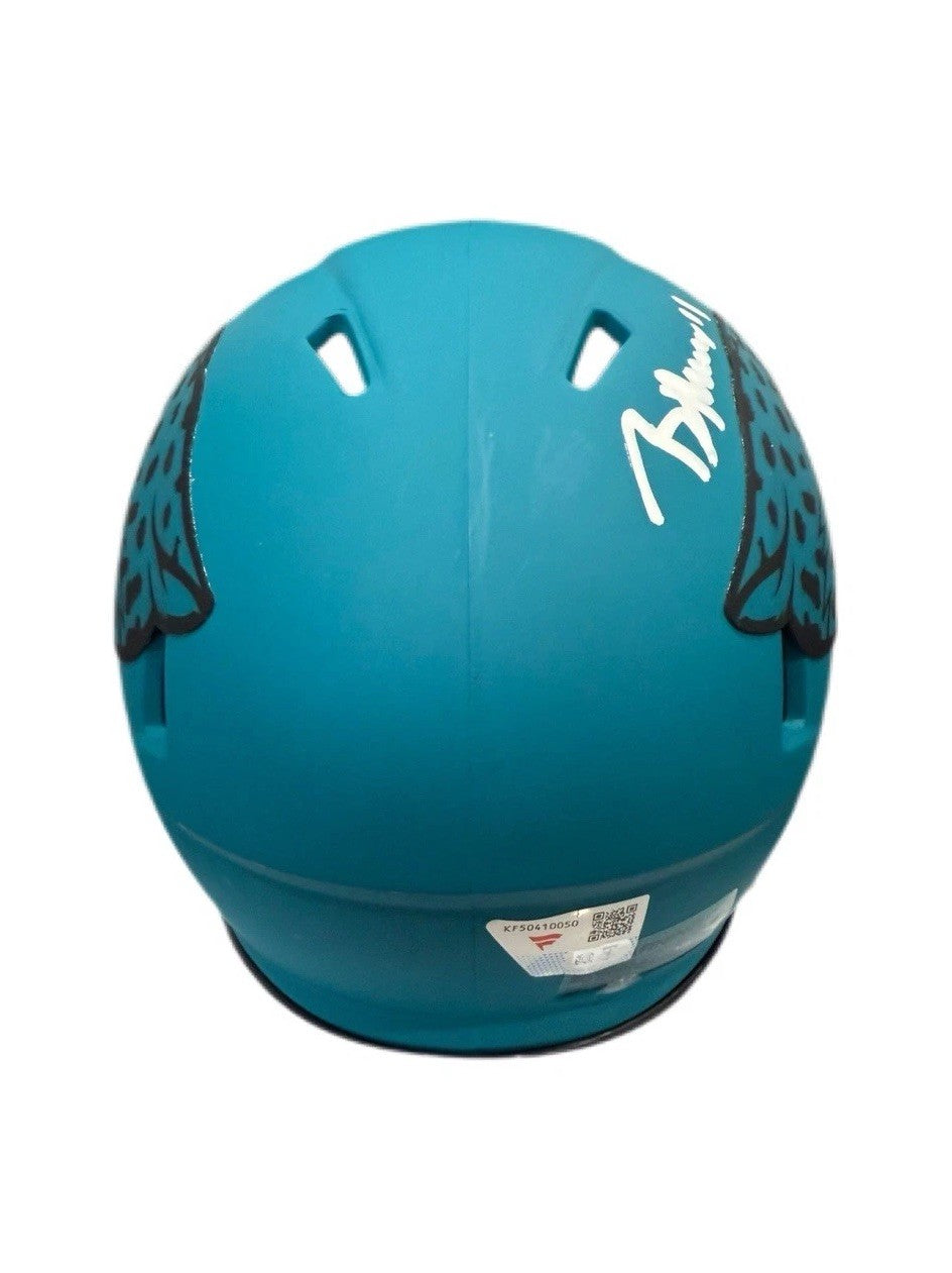 Brian Thomas Jr. Signed Autographed Jaguars Mini Helmet Rave Fanatics