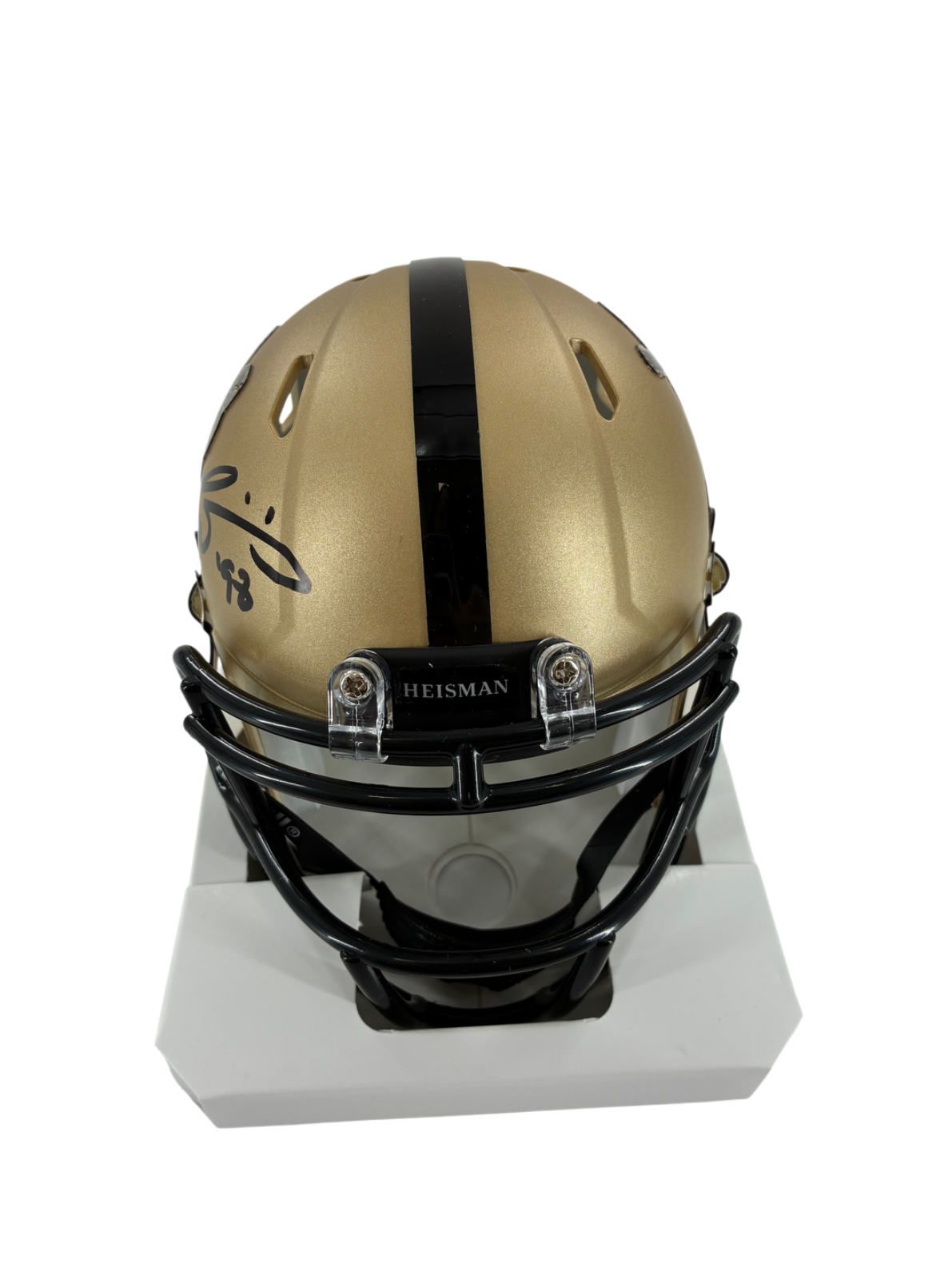 Ricky Williams Signed Autographed Heisman Mini Helmet SWAU COA