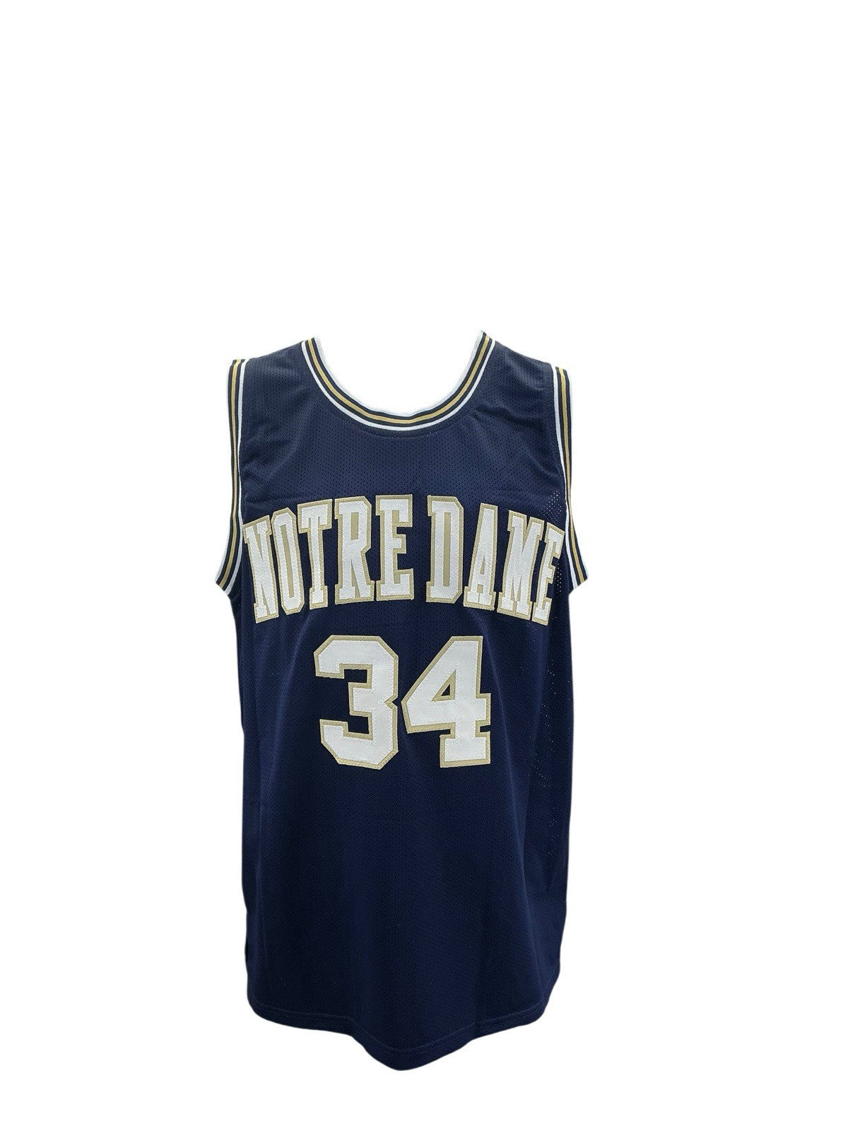Austin Carr Signed Autographed Notre Dame Navy Custom Jersey Witness